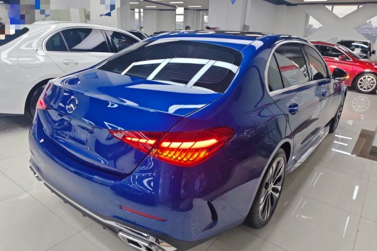 Used Mercedes-Benz C-Class New Energy 2023 C 350 eL Rear Right 45 Deg