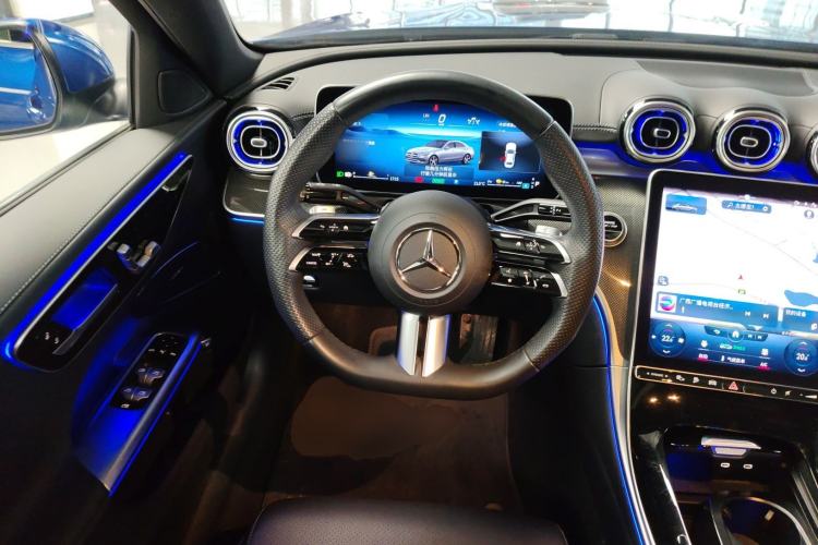 Used Mercedes-Benz C-Class New Energy 2023 C 350 eL Steering Wheel