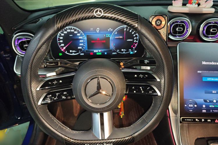 Used Mercedes-Benz C-Class New Energy 2023 C 350 eL Steering Wheel