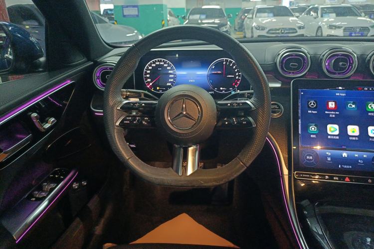 Used Mercedes-Benz C-Class New Energy 2023 C 350 eL Steering Wheel