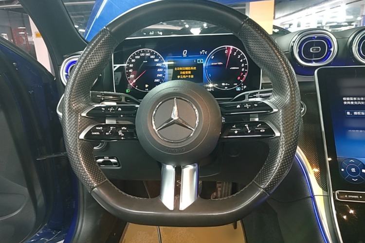 Used Mercedes-Benz C-Class New Energy 2023 C 350 eL Steering Wheel