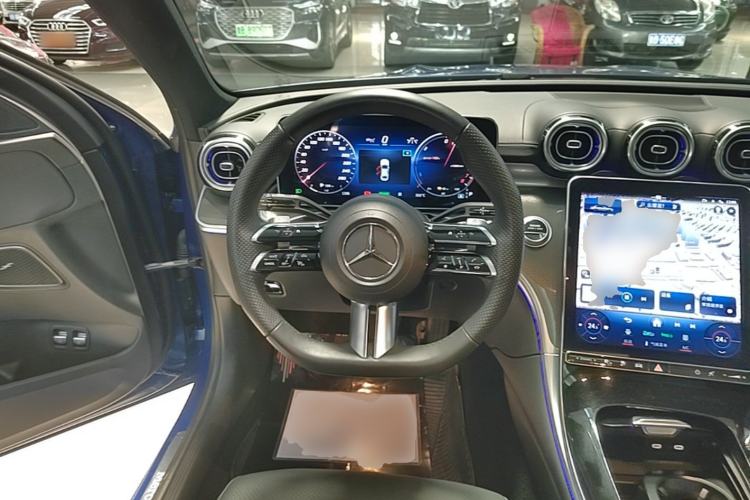 Used Mercedes-Benz C-Class New Energy 2023 C 350 eL Steering Wheel