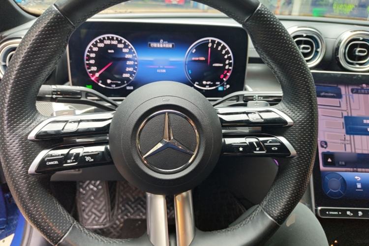 Used Mercedes-Benz C-Class New Energy 2023 C 350 eL Steering Wheel