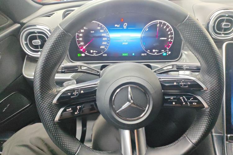 Used Mercedes-Benz C-Class New Energy 2023 C 350 eL Steering Wheel