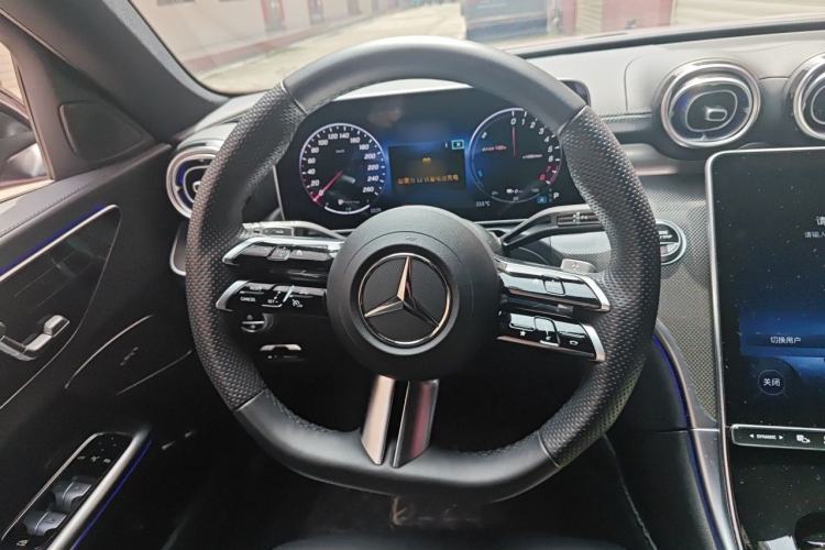 Used Mercedes-Benz C-Class New Energy 2023 C 350 eL Steering Wheel