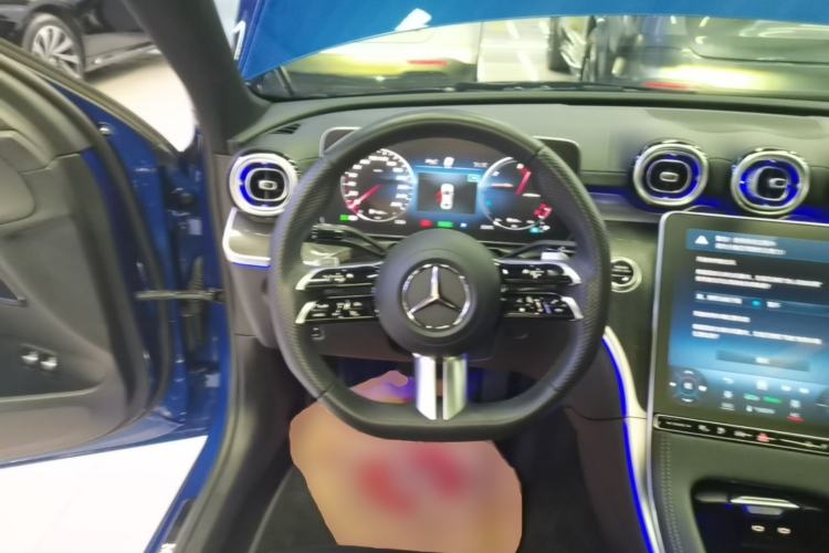 Used Mercedes-Benz C-Class New Energy 2023 C 350 eL Steering Wheel
