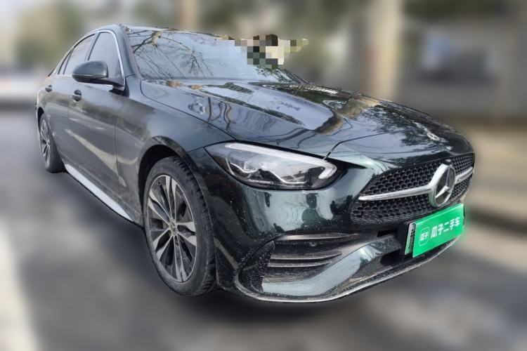 Used Mercedes-Benz C-Class New Energy 2023 C 350 eL Front Right 45 Deg