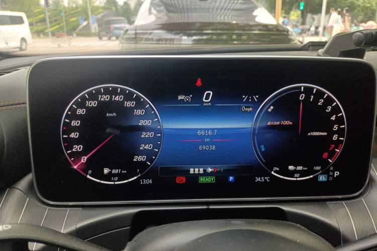 Used Mercedes-Benz C-Class New Energy 2023 Facelift C 350 eL Instrument Cluster