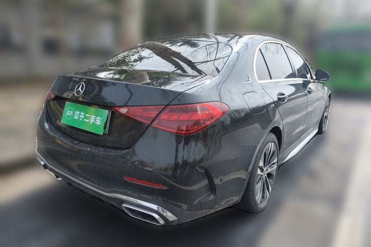 Used Mercedes-Benz C-Class New Energy 2023 C 350 eL Rear Right 45 Deg
