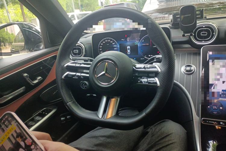 Used Mercedes-Benz C-Class New Energy 2023 Facelift C 350 eL Steering Wheel