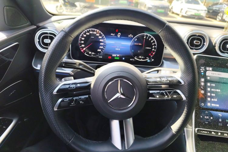 Used Mercedes-Benz C-Class New Energy 2023 C 350 eL Steering Wheel