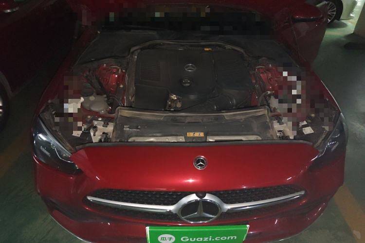 Used Mercedes-Benz C-Class New Energy 2023 Second Facelift C 350 eL Engine Bay