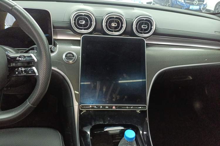 Used Mercedes-Benz C-Class New Energy 2023 Facelift C 350 eL Audio And AC Panel