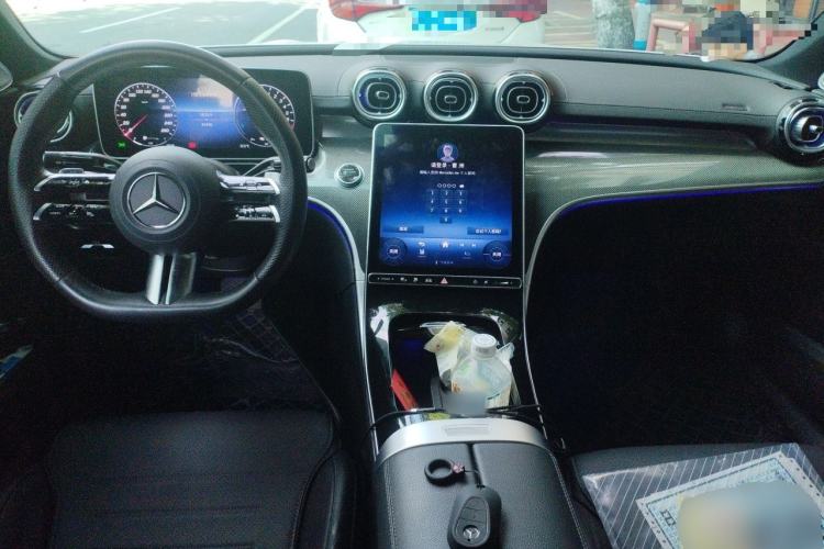 Used Mercedes-Benz C-Class New Energy 2023 Second Facelift C 350 eL Center Console