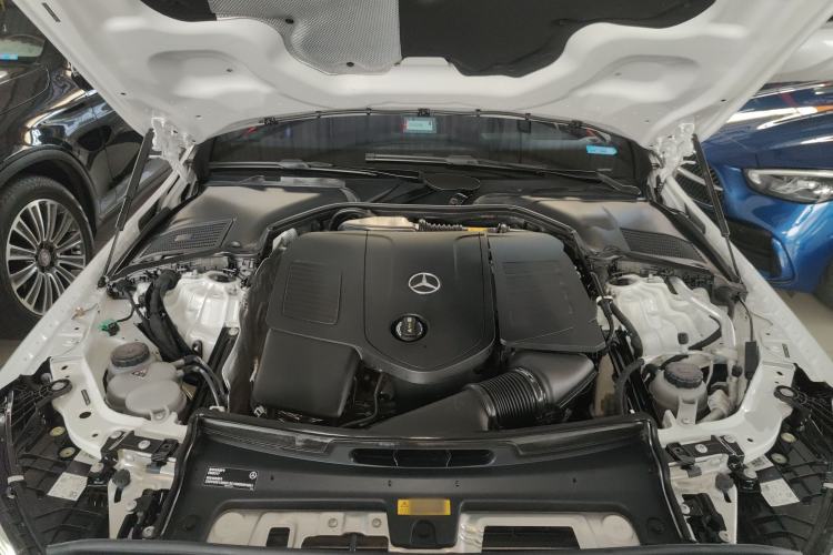 Used Mercedes-Benz C-Class New Energy 2023 C 350 eL Engine Bay