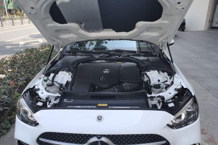 Used Mercedes-Benz C-Class New Energy 2023 C 350 eL Engine Bay