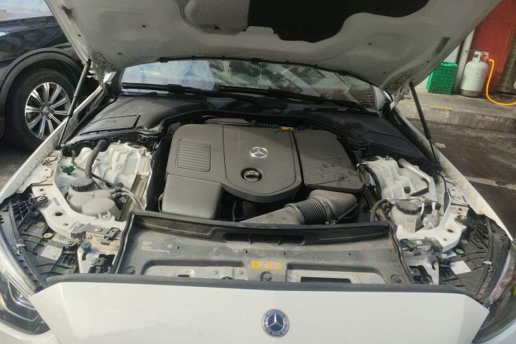 Used Mercedes-Benz C-Class New Energy 2023 Facelift C 350 eL Engine Bay