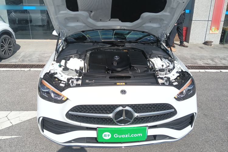 Used Mercedes-Benz C-Class New Energy 2023 Second Facelift C 350 eL Engine Bay