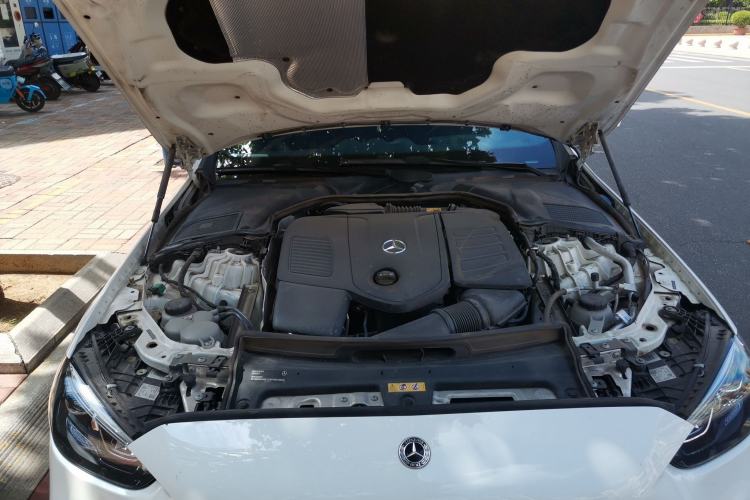 Used Mercedes-Benz C-Class New Energy 2023 Facelift C 350 eL Engine Bay