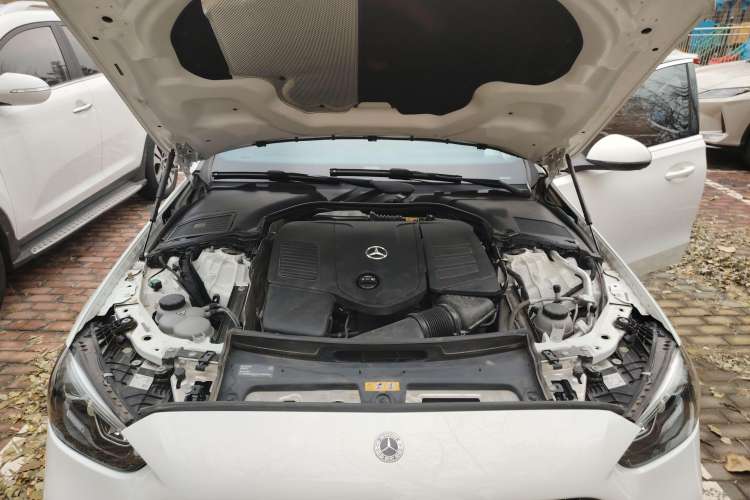 Used Mercedes-Benz C-Class New Energy 2023 C 350 eL Engine Bay