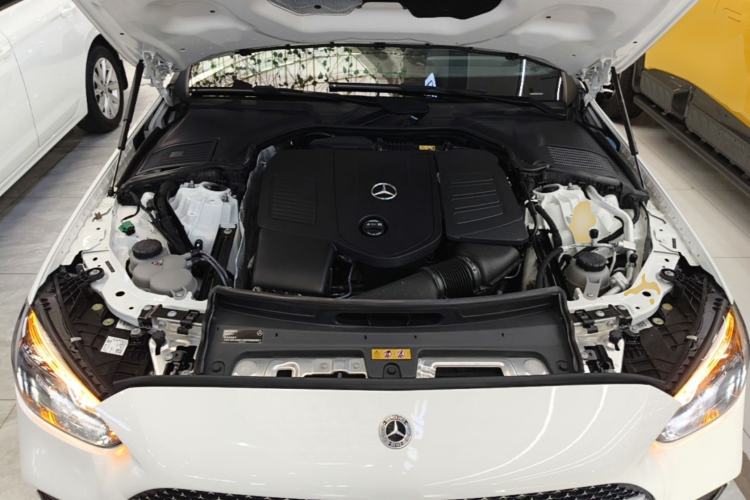 Used Mercedes-Benz C-Class New Energy 2023 C 350 eL Engine Bay