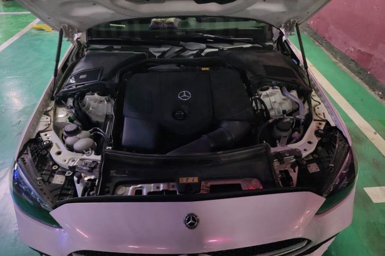 Used Mercedes-Benz C-Class New Energy 2023 C 350 eL Engine Bay