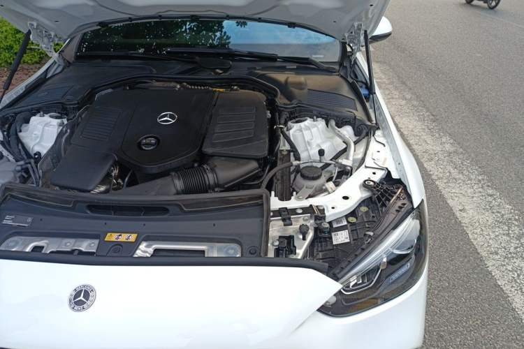 Used Mercedes-Benz C-Class New Energy 2023 C 350 eL Engine Bay Left