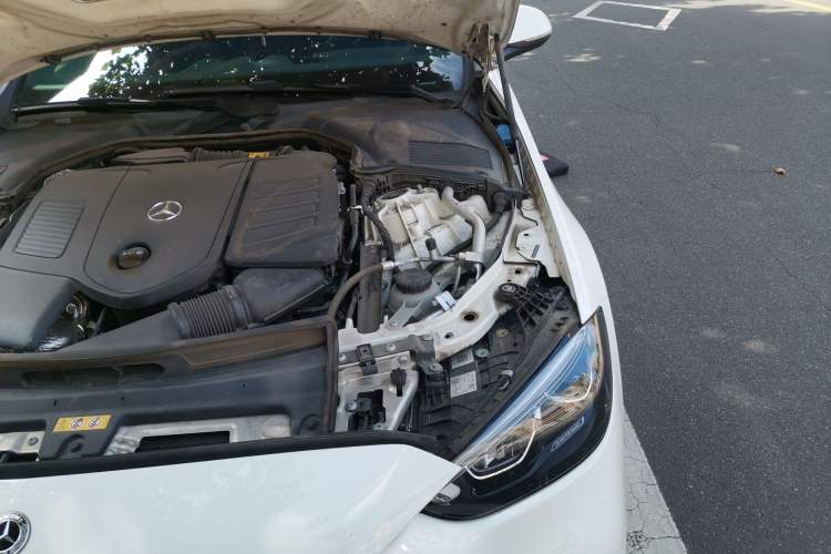 Used Mercedes-Benz C-Class New Energy 2023 Facelift C 350 eL Engine Bay Left