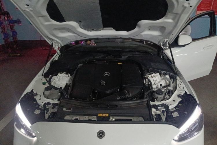 Used Mercedes-Benz C-Class New Energy 2023 C 350 eL Engine Bay