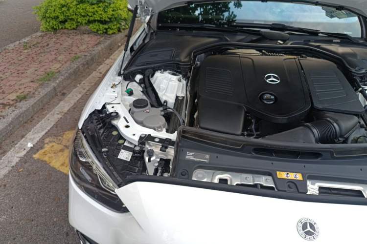 Used Mercedes-Benz C-Class New Energy 2023 C 350 eL Engine Bay Right