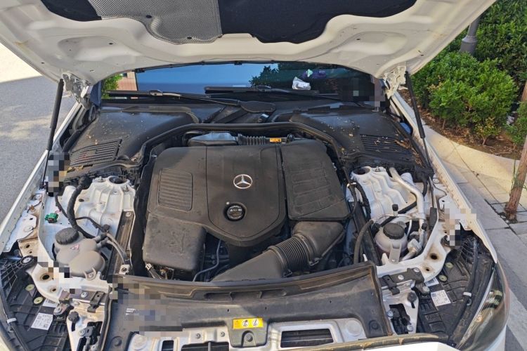 Used Mercedes-Benz C-Class New Energy 2023 Second Facelift C 350 eL Engine Bay