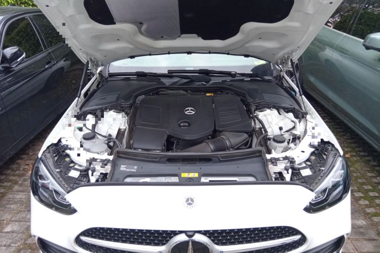 Used Mercedes-Benz C-Class New Energy 2023 C 350 eL Engine Bay