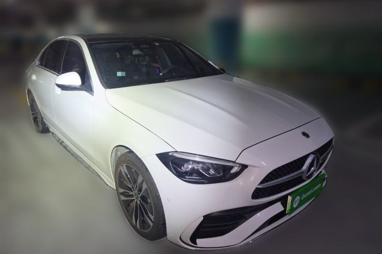 Used Mercedes-Benz C-Class New Energy 2023 C 350 eL Front Right 45 Deg