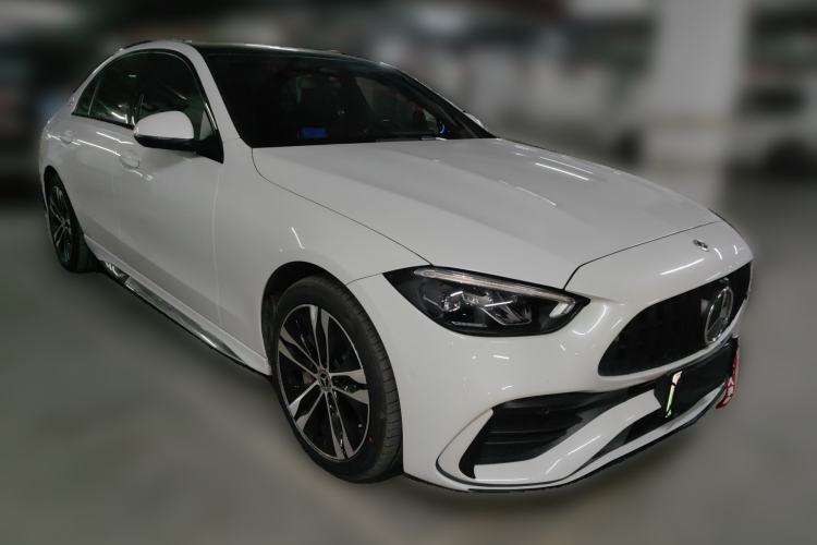 Used Mercedes-Benz C-Class New Energy 2023 C 350 eL Front Right 45 Deg