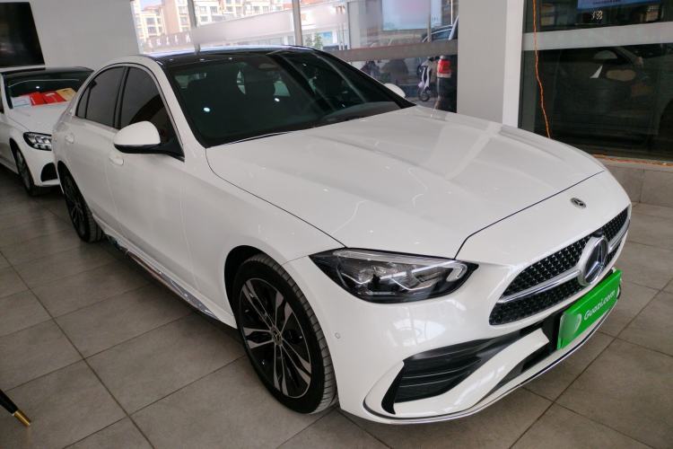 Used Mercedes-Benz C-Class New Energy 2023 C 350 eL Front Right 45 Deg