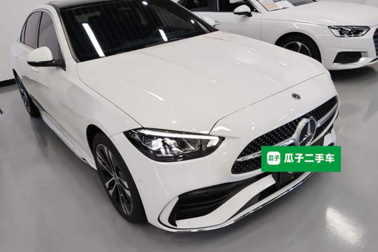 Used Mercedes-Benz C-Class New Energy 2023 C 350 eL Front Right 45 Deg