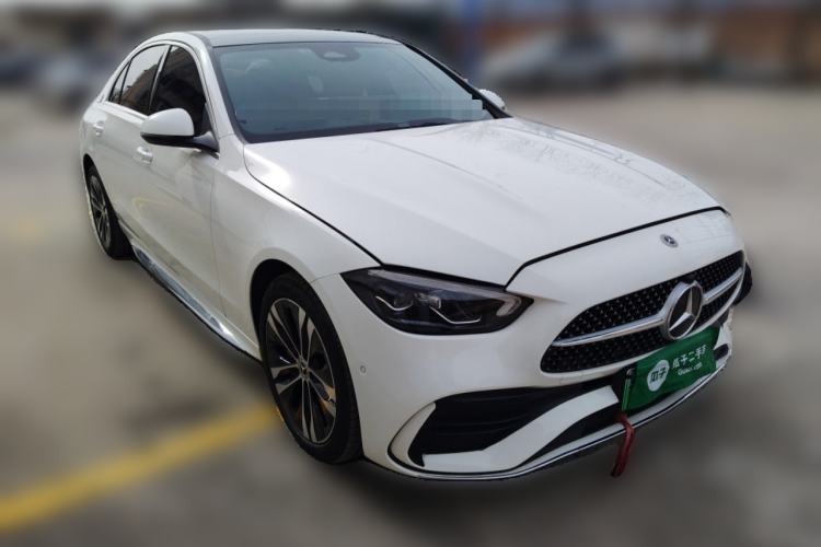 Used Mercedes-Benz C-Class New Energy 2023 C 350 eL Front Right 45 Deg