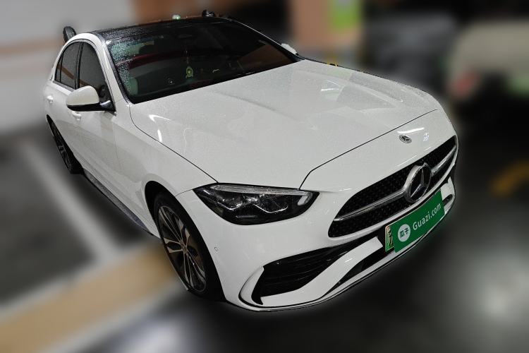 Used Mercedes-Benz C-Class New Energy 2023 C 350 eL Front Right 45 Deg