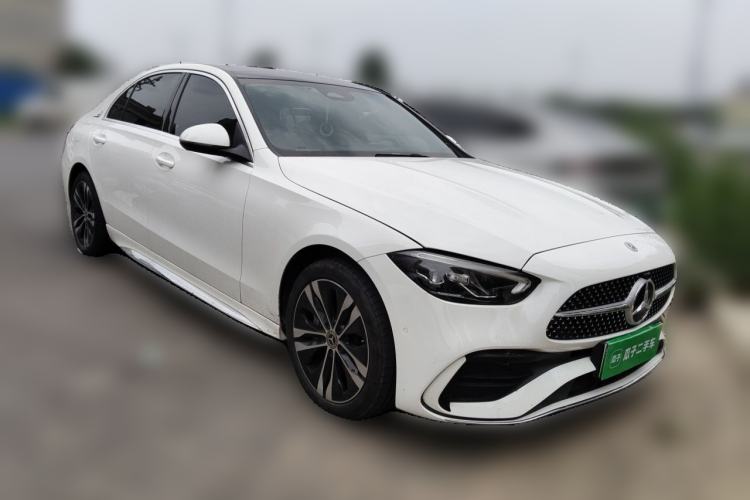 Used Mercedes-Benz C-Class New Energy 2023 C 350 eL Front Right 45 Deg