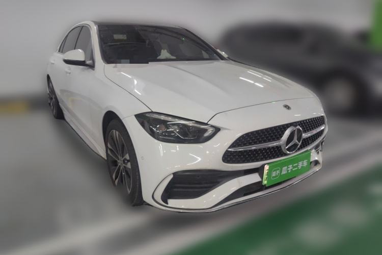 Used Mercedes-Benz C-Class New Energy 2023 C 350 eL Front Right 45 Deg