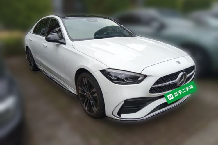Used Mercedes-Benz C-Class New Energy 2023 C 350 eL Front Right 45 Deg