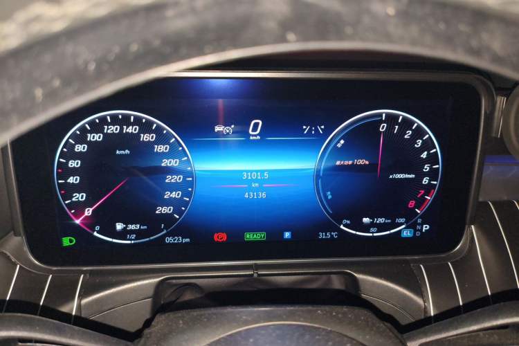 Used Mercedes-Benz C-Class New Energy 2023 C 350 eL Instrument Cluster