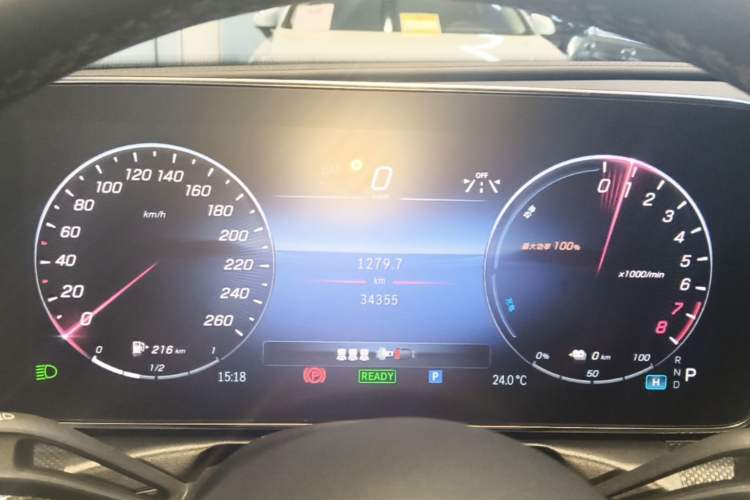 Used Mercedes-Benz C-Class New Energy 2023 Facelift C 350 eL Instrument Cluster