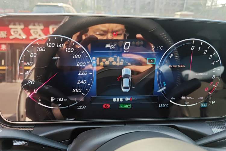 Used Mercedes-Benz C-Class New Energy 2023 Second Facelift C 350 eL Instrument Cluster