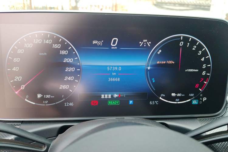 Used Mercedes-Benz C-Class New Energy 2023 C 350 eL Instrument Cluster
