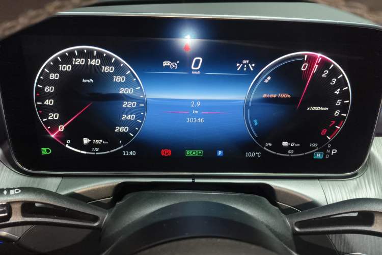 Used Mercedes-Benz C-Class New Energy 2023 Second Facelift C 350 eL Instrument Cluster
