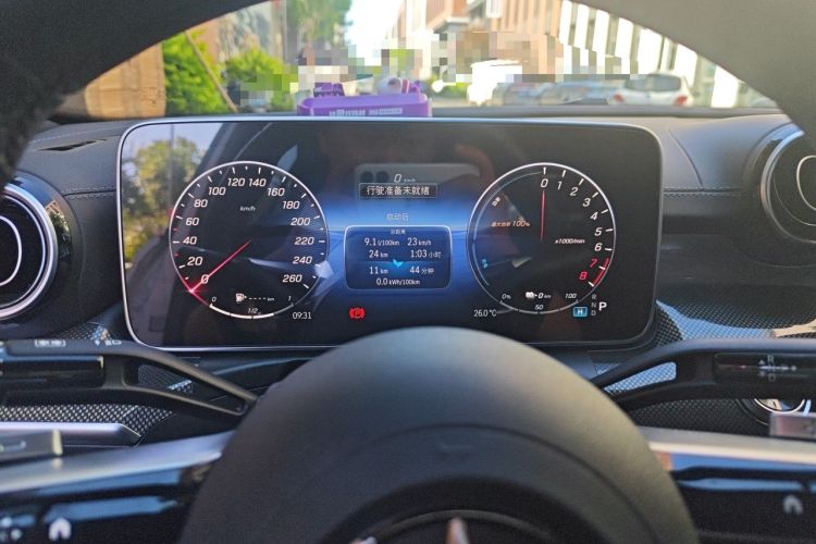 Used Mercedes-Benz C-Class New Energy 2023 Second Facelift C 350 eL Instrument Cluster