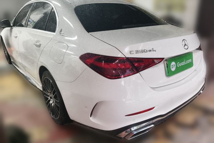 Used Mercedes-Benz C-Class New Energy 2023 C 350 eL Rear Left 45 Deg