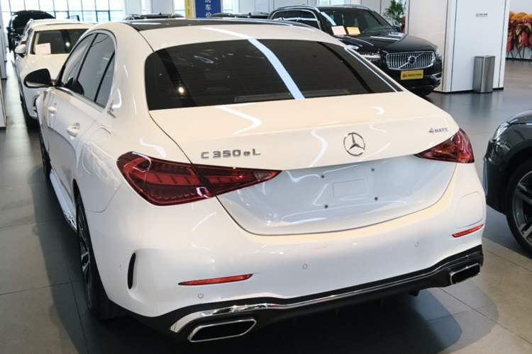 Used Mercedes-Benz C-Class New Energy 2023 Facelift C 350 eL Rear Left 45 Deg