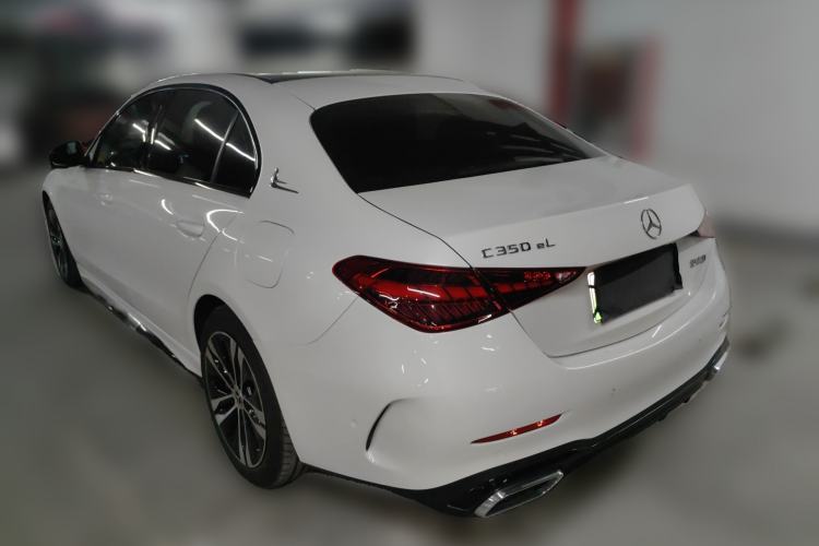 Used Mercedes-Benz C-Class New Energy 2023 C 350 eL Rear Left 45 Deg